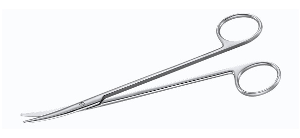 Ножницы Rudolf Medical, тонкие, прямые,с двойным перемещением, 14,5 см