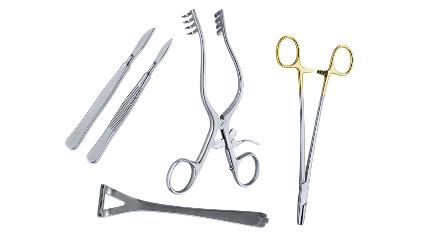 Инструменты для открытой хирургии